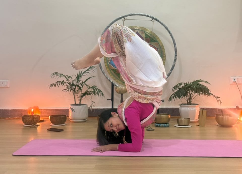 Vinyasa Yoga in Thamel, Kathmandu, Nepal