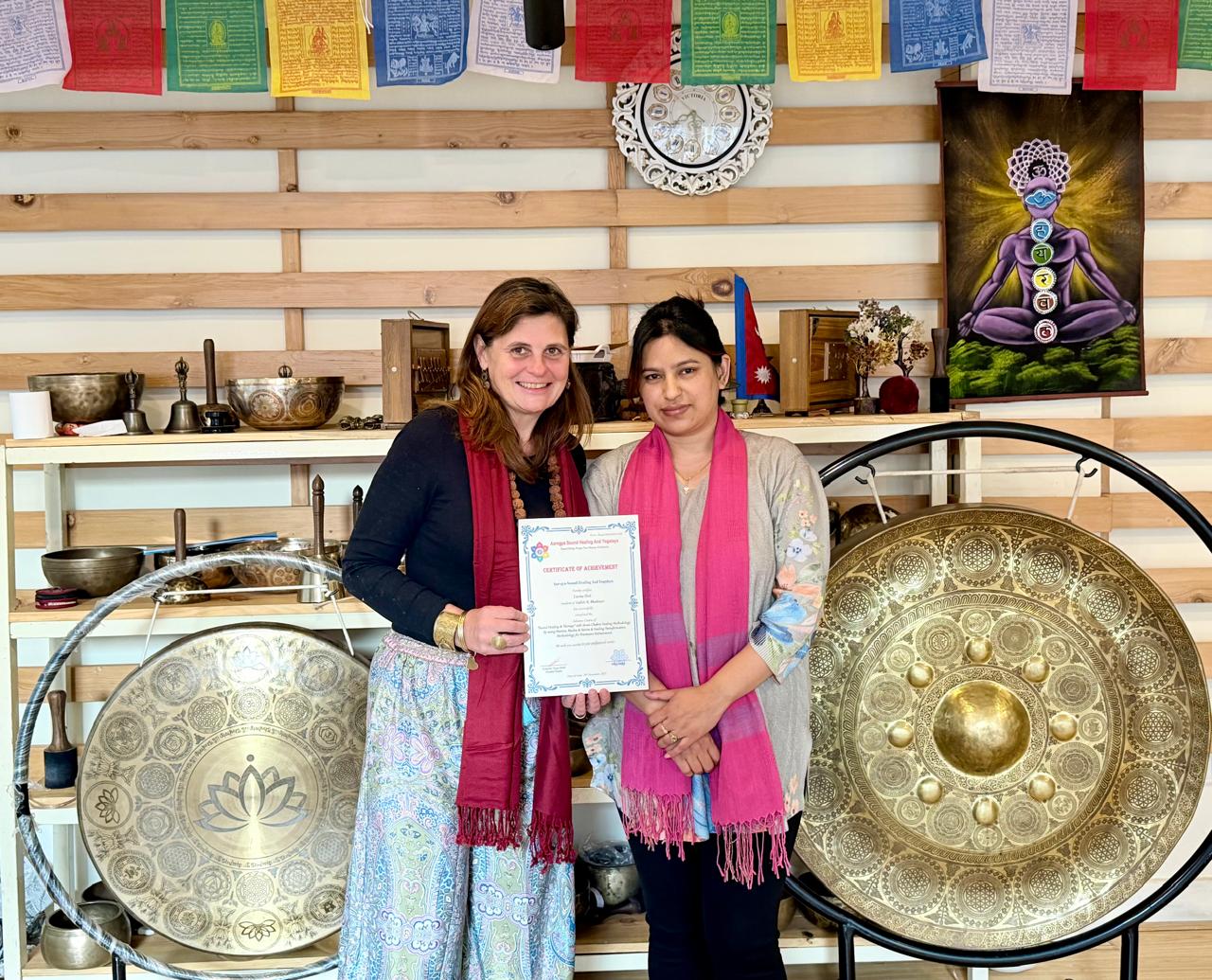 4 Days, 20 Hours Singing Bowl sound healing Training Course In Nepal